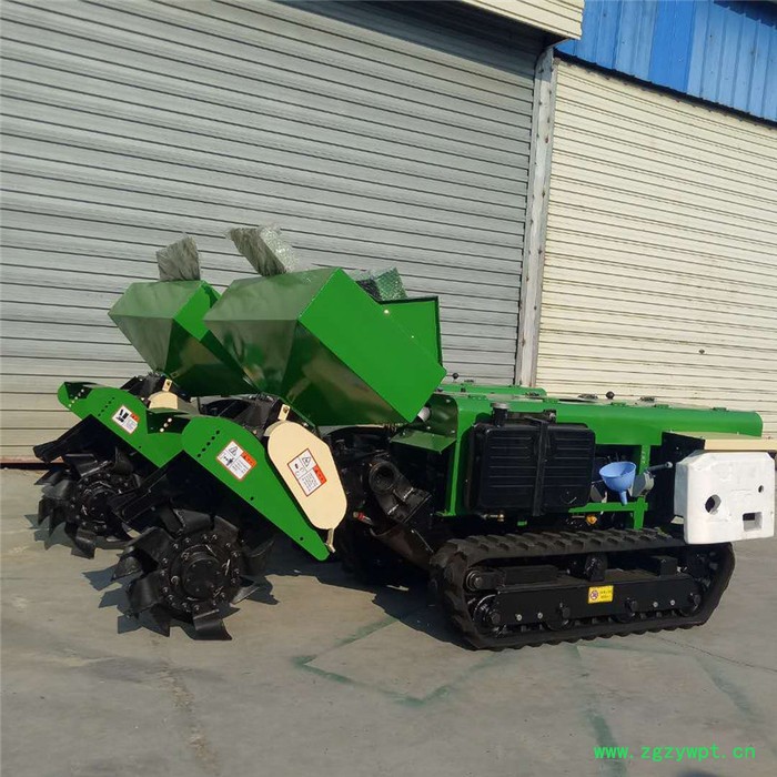南方山地果园履带式旋耕机富兴 果树多功能履带开沟机 履带式开沟施肥打药机图3