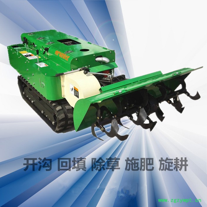 南方山地果园履带式旋耕机富兴 果树多功能履带开沟机 履带式开沟施肥打药机图8