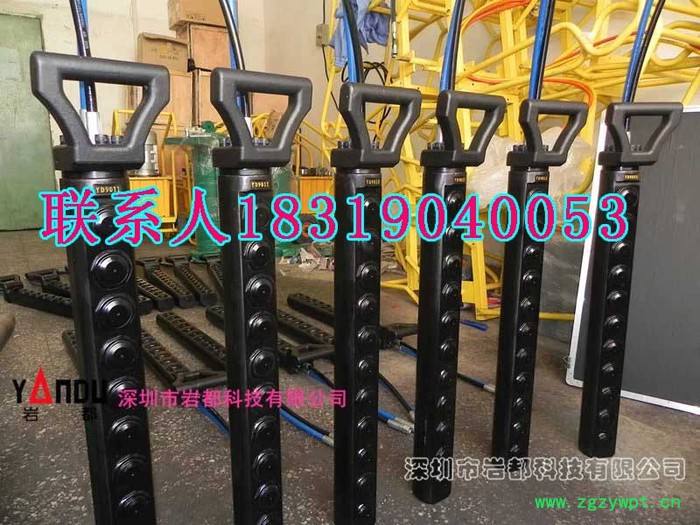 不用**岩石破碎爆破设备-深圳岩都劈裂棒，劈裂机，劈石器，挖改钻，挖改钻机，挖机改潜孔钻机，挖掘机改液压钻机，凿岩机图7