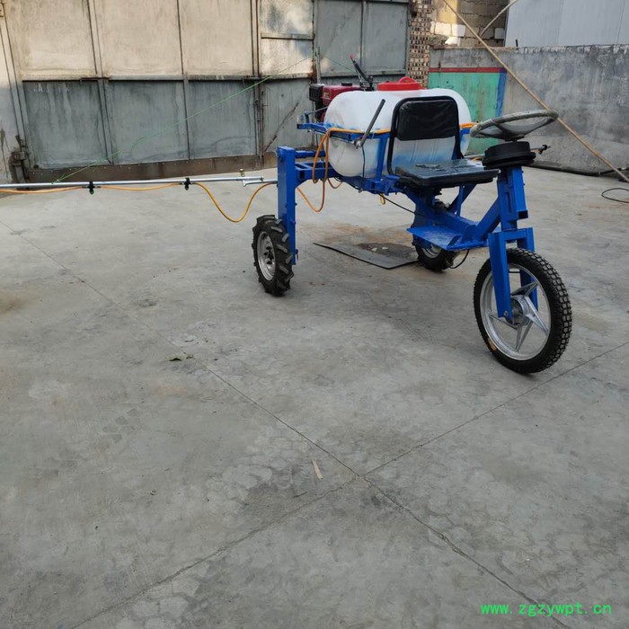 厂家**手推式高压汽油喷雾器 大棚果园拉管式打药机 园区排水开沟机富兴图3