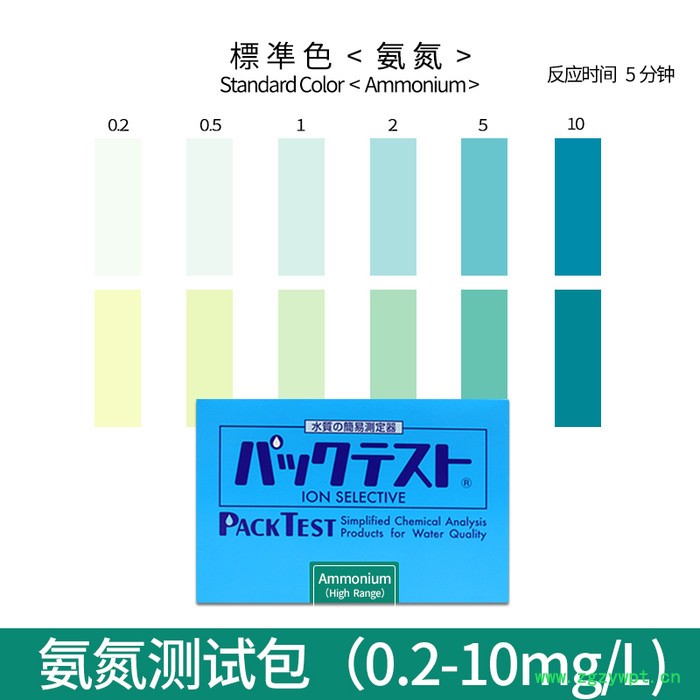 日本共立COD氨氮总磷总氮测试包 污水排放化学需氧量COD氨氮总磷总氮检测试纸试剂盒测试包检测仪图5