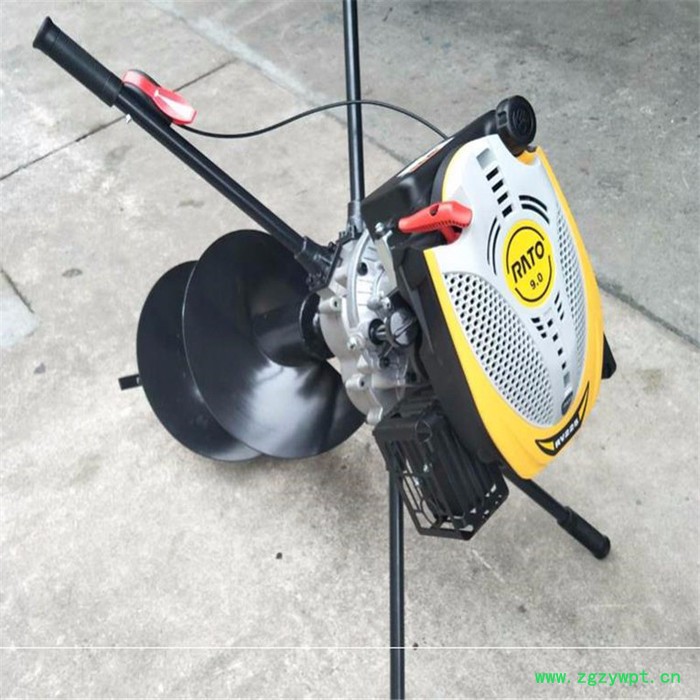 手提式汽油动力挖坑机 栽植山药挖坑机 园林施肥挖洞机打眼机图4
