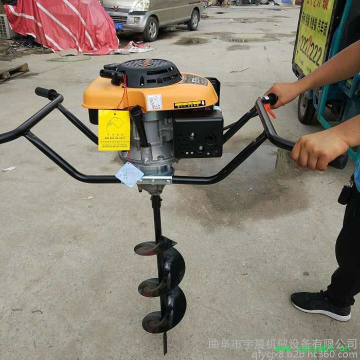 铁路围栏打桩挖坑机  山药种植挖坑机图7