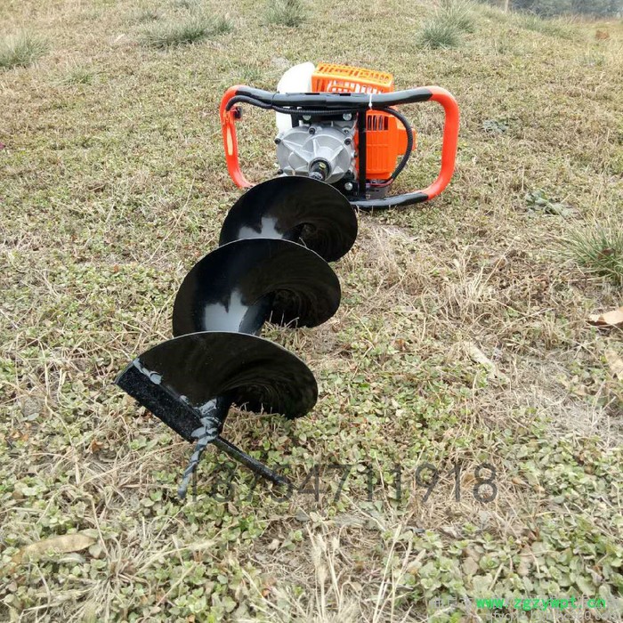 铁路围栏打桩挖坑机  山药种植挖坑机图4