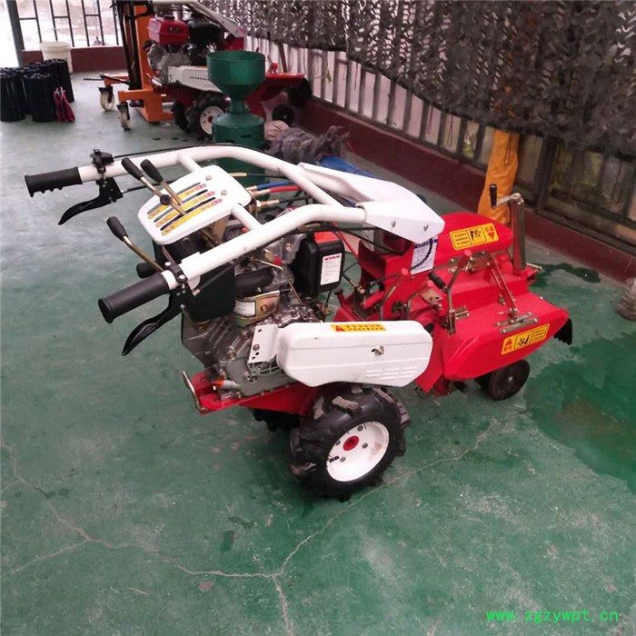 汇林  草莓药材起垄机 自走式田园管理机 农用微小型田园管理机 果园除草松土开沟机图2