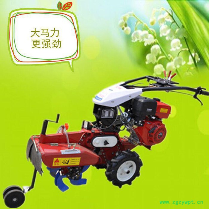 山药种植打沟机 农用田园管理机 柴油186电启动开沟机图4