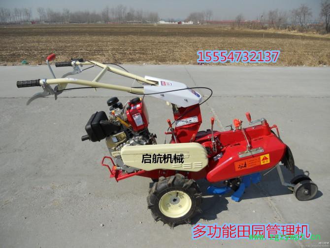 山药种植打沟机 农用田园管理机 柴油186电启动开沟机图5
