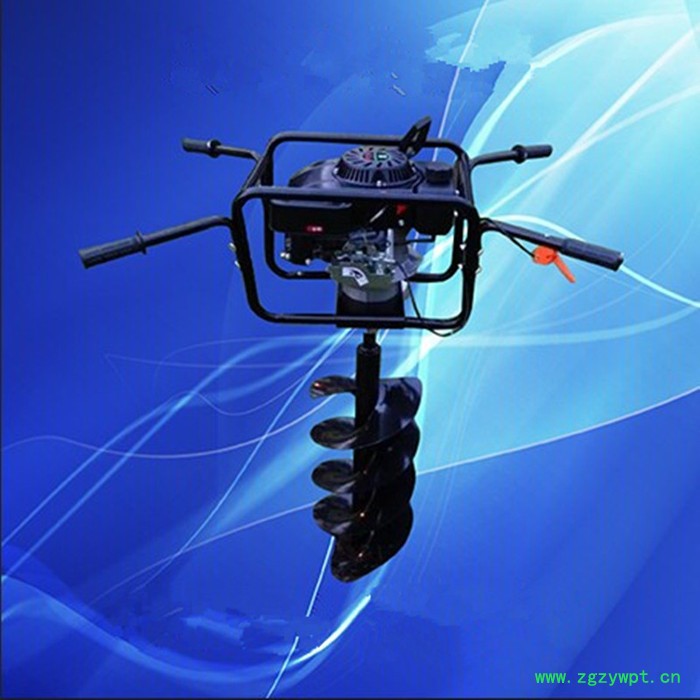 山药打孔种植用挖坑机  两冲程专业挖坑地钻机  厂家定制汽油8马力挖坑机图8