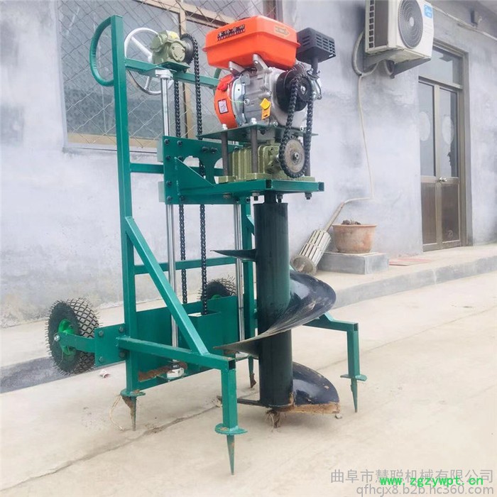 慧聪机械 制造农用篱笆桩挖坑机-园林栽树挖坑机-种山药打眼机价格图5