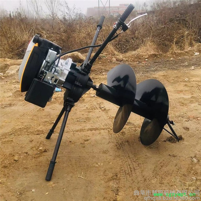 慧聪机械 制造农用篱笆桩挖坑机-园林栽树挖坑机-种山药打眼机价格图8