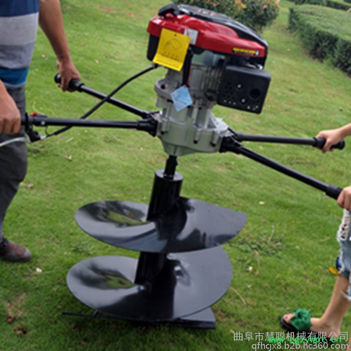 慧聪机械 制造农用篱笆桩挖坑机-园林栽树挖坑机-种山药打眼机价格图3