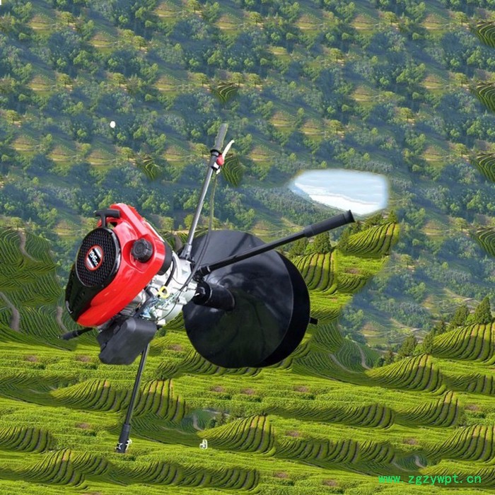 苗木带土球挖坑机 手提挖坑机价格 小直径山药种植机厂家图7