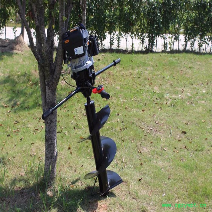 苗木带土球挖坑机 手提挖坑机价格 小直径山药种植机厂家图8