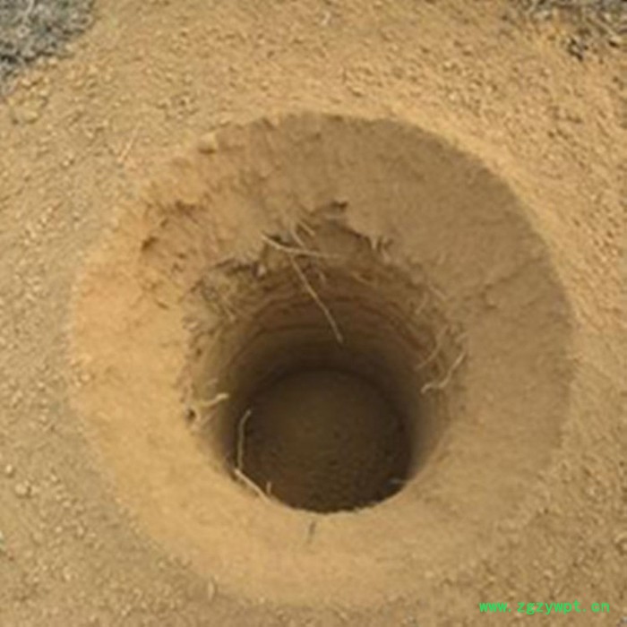 手提式工程打桩立柱钻眼机 药材种植挖坑机 生产手推独轮植树挖坑机厂家图2