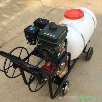 自走式三轮打药机 拖拉机带的喷药机 手推挖坑机视频