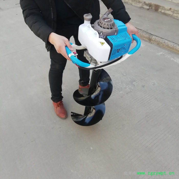 树桩打洞专用挖坑机桐乡大棚立柱打坑机价格山药挖坑机图5