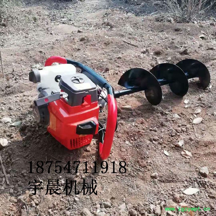 树桩打洞专用挖坑机桐乡大棚立柱打坑机价格山药挖坑机图6