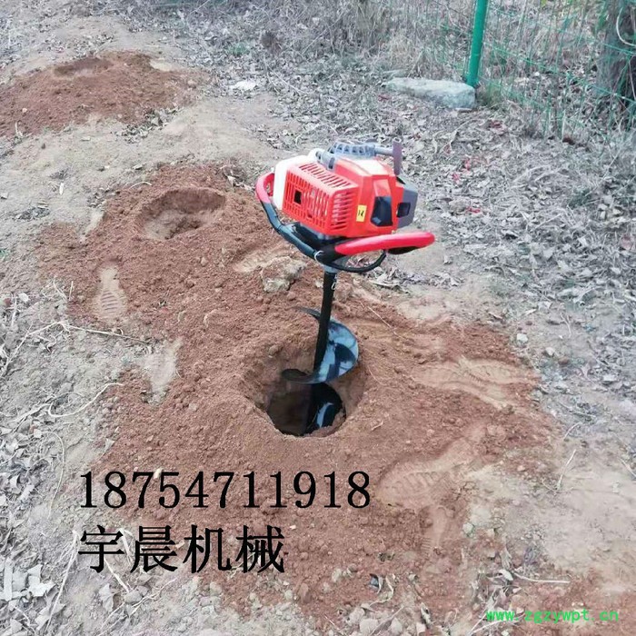 树桩打洞专用挖坑机桐乡大棚立柱打坑机价格山药挖坑机图8