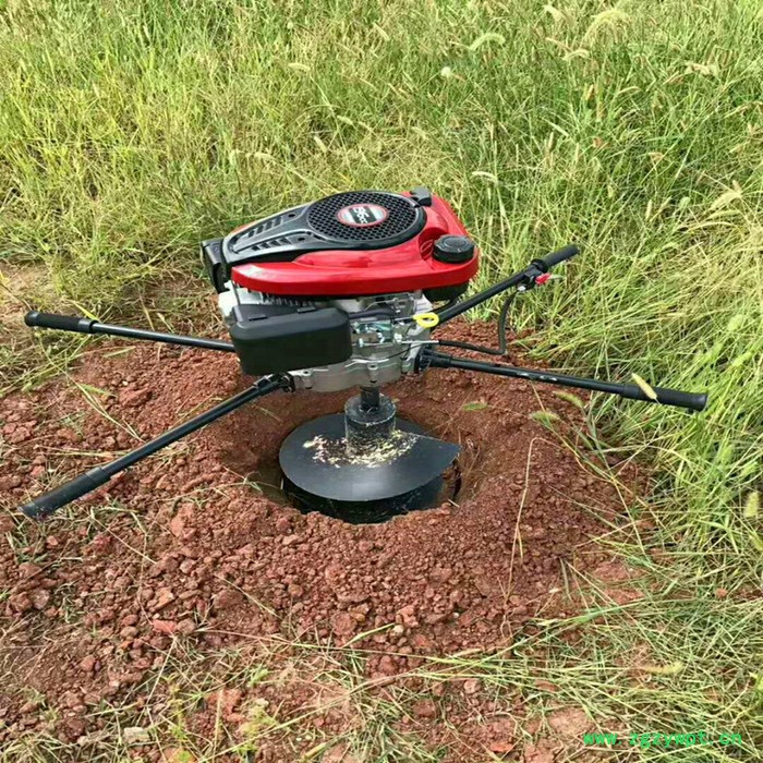 手提式挖坑机 自动打洞机使用视频 农业打药机 苗木种植挖坑机图6