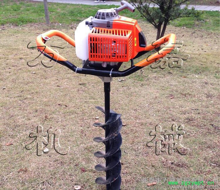 植树挖坑机_手提挖坑机_小型挖坑机_拖拉机挖坑机_植树机_钻孔...山药打眼机 港东图2