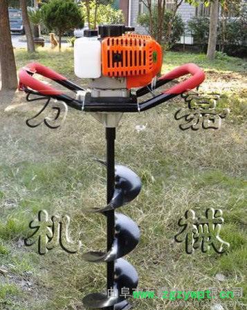 植树挖坑机_手提挖坑机_小型挖坑机_拖拉机挖坑机_植树机_钻孔...山药打眼机 港东图3