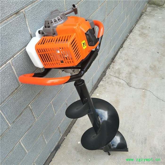 四冲程双人操作挖坑机 大棚埋桩种植挖坑机 山药种植打眼机图6