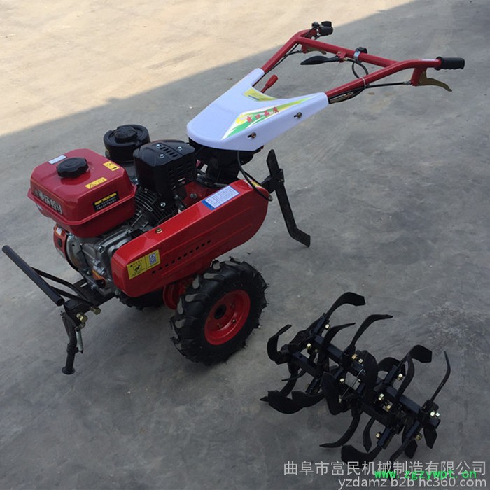 手推式汽油果园开沟机 果园打药机 果园旋耕机**图3