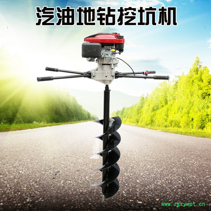 多用植树挖坑机山坡丘陵钻坑机汽油打药机好用吗图2