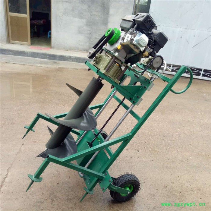 多用植树挖坑机山坡丘陵钻坑机汽油打药机好用吗图7