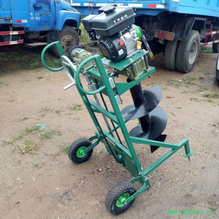 多用植树挖坑机山坡丘陵钻坑机汽油打药机好用吗图5