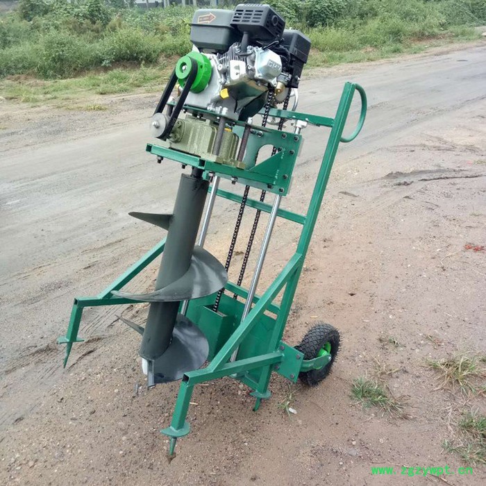 多用植树挖坑机山坡丘陵钻坑机汽油打药机好用吗图6