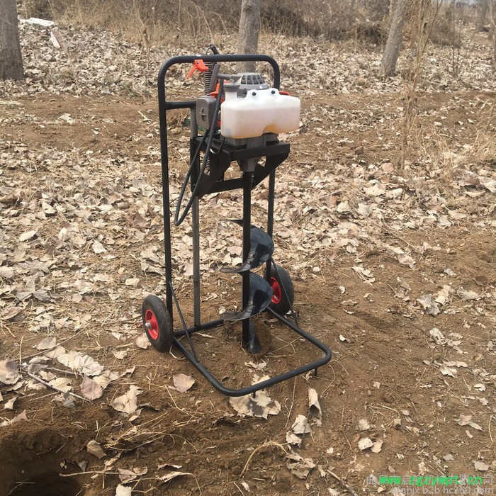 果园施肥打坑机  启航植树造林挖坑机 山药种植地钻机图4