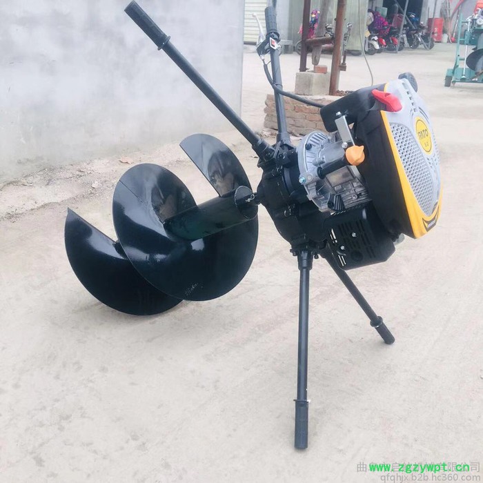 果园施肥打坑机  启航植树造林挖坑机 山药种植地钻机图2