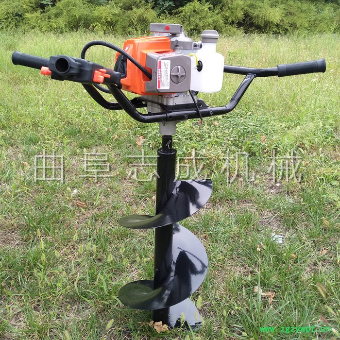 园林种植挖坑机 山地丘陵手持式挖坑机 果树施肥汽油打药机图2