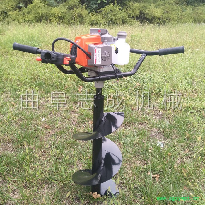 园林种植挖坑机 山地丘陵手持式挖坑机 果树施肥汽油打药机图6