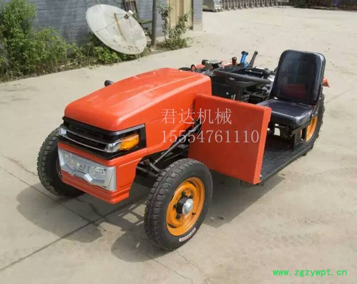 供应**果园管理机四轮拖拉机多功能果园旋耕机开沟机打药机图2