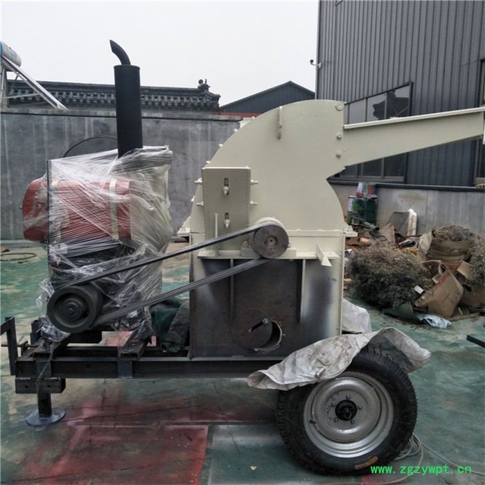 中药材500粉碎机 浙江省檀木 树根磨粉机 木头破碎机 厂价订做 贸易图4