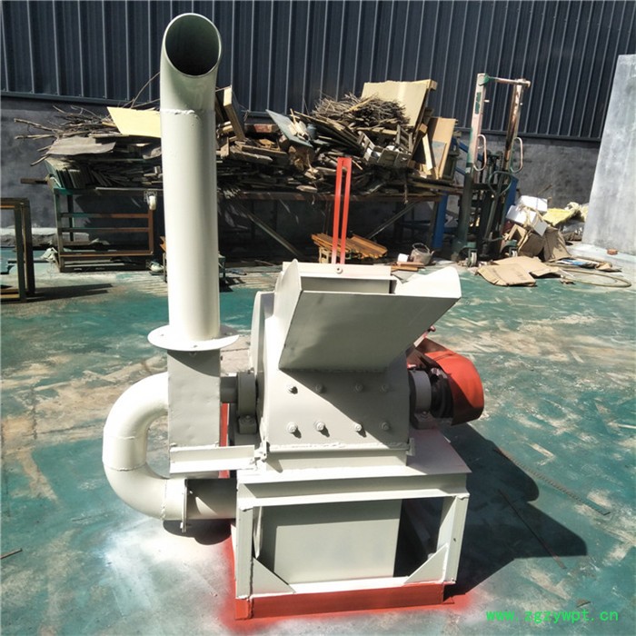 中药材500粉碎机 浙江省檀木 树根磨粉机 木头破碎机 厂价订做 贸易图5