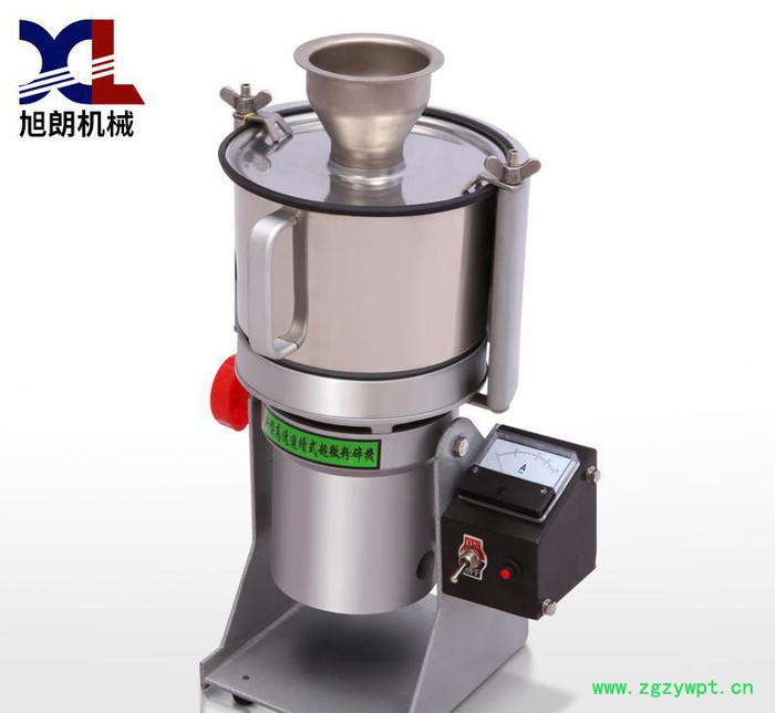 旭朗小型家用中药磨粉机 超微粉碎机直销 通用多功能超细磨机图2