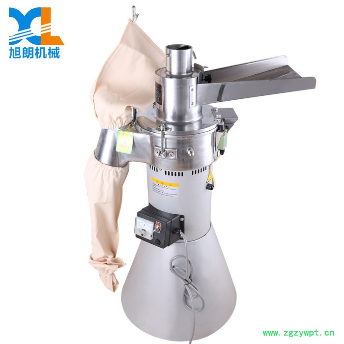 香叶粉碎机中药材粉碎机家用电动小型磨粉机五谷超细打粉机研磨机图2
