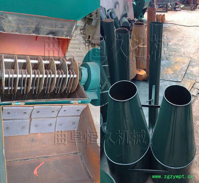 中小型自动进料秸秆粉碎机 自吸式中药粉碎磨粉机 自动进料粉碎机图5