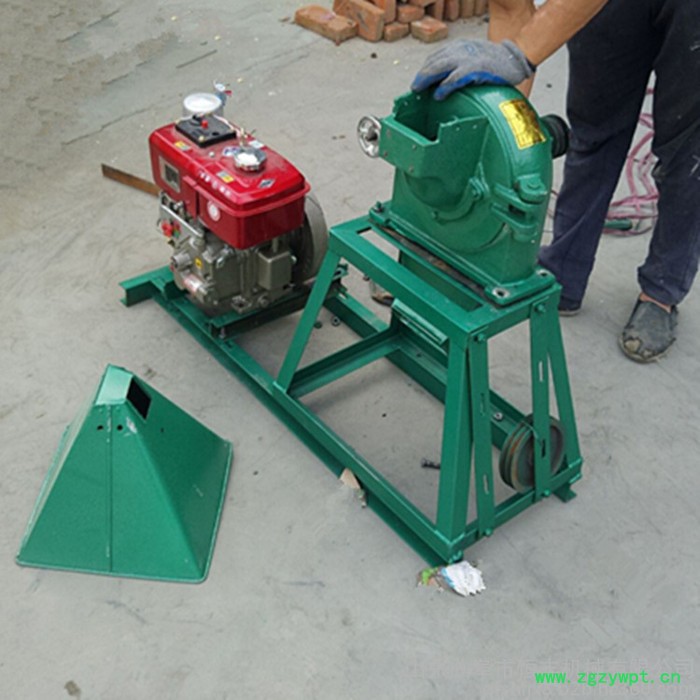 广州市齿盘磨粉机 中药材粉碎机 电动商用细粉机 干湿大米粉碎机图4