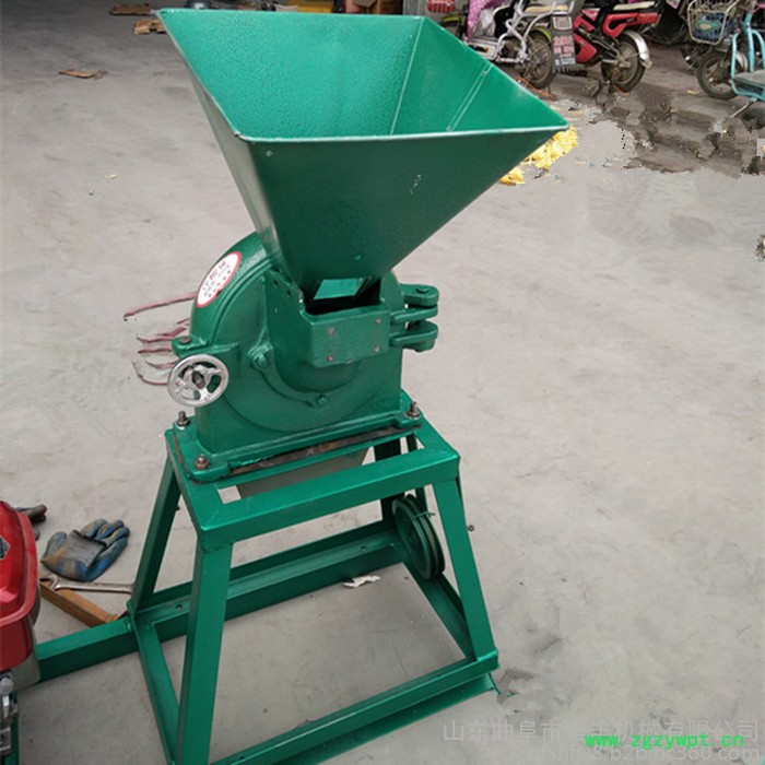 广州市齿盘磨粉机 中药材粉碎机 电动商用细粉机 干湿大米粉碎机图5