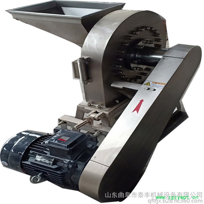 泰丰辣椒大型齿盘粉碎机 中草药制香粉碎机 五谷杂粮磨粉机图3