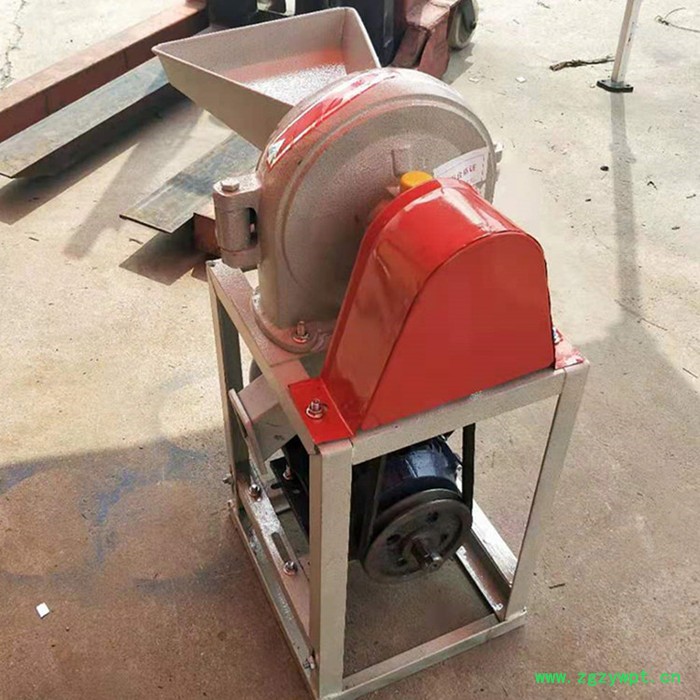 小型电动饲料粉碎机 多功能中草药加工磨粉机 芝麻大枣研磨机图2