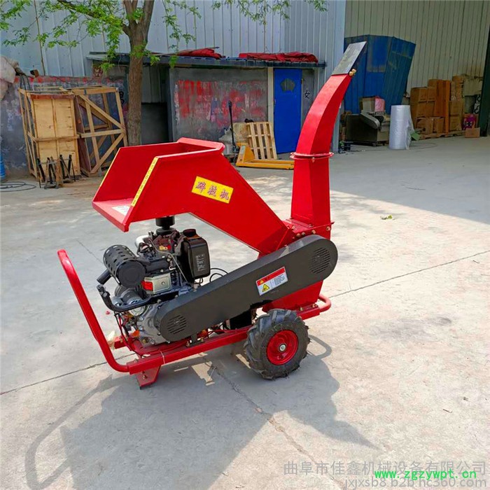 佳鑫机械 供应饲料粉超微粉碎机 直销移动式树枝粉碎机  园林绿化枝条粉碎机图4