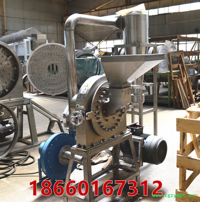 山东济南水冷式化工粉碎机， 药片粉碎机，不锈钢西药粉碎机图3