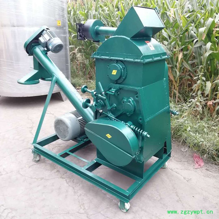 曲药粉碎机价格 粮食粉碎机 粮食粉碎机械 对辊粉碎机价格图2