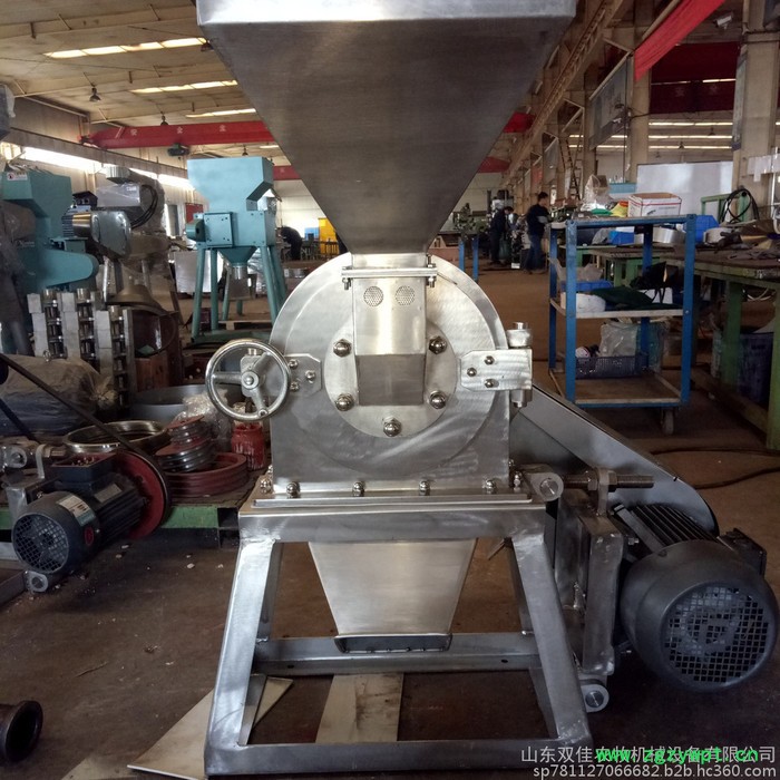 山东不锈钢粉碎机中药磨粉机粉碎机厂家ZX图6