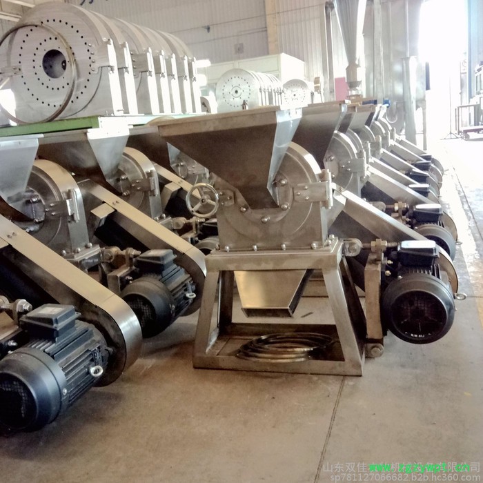 山东不锈钢粉碎机中药磨粉机粉碎机厂家ZX图3